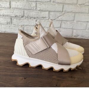 Sorel Kinetic Impact Strap Beige Women's Shoes